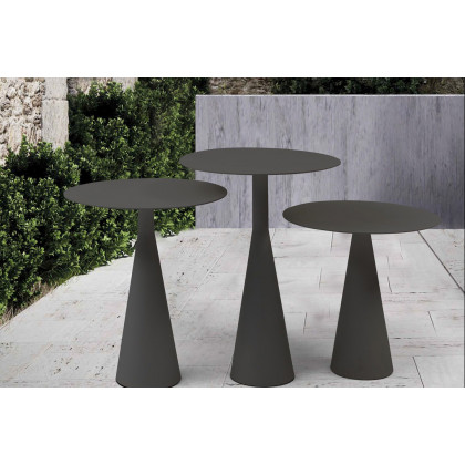 Whiteline Ireland Large Side Table - Gray