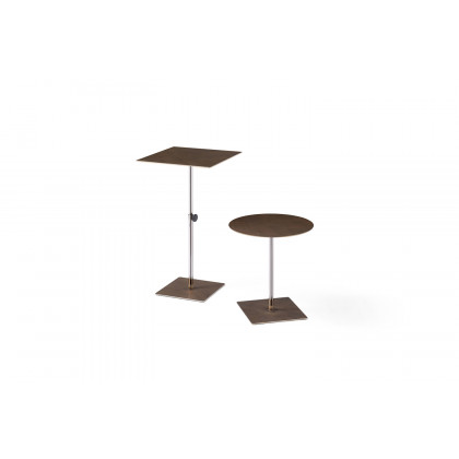 Whiteline - Karley Square Side Table in Bronze