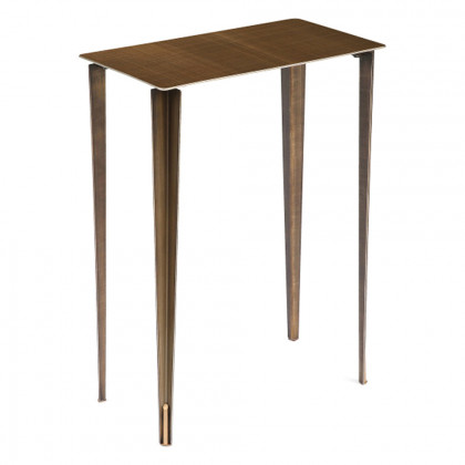 Whiteline Nia Large Nest Side Table - Bronze