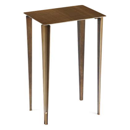 Whiteline Nia Medium Nest Side Table - Bronze