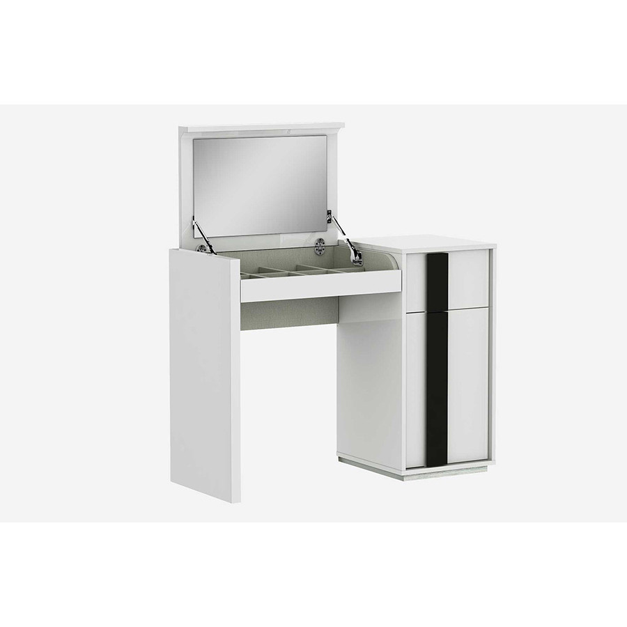 Whiteline - Kimberly Vanity Dresser in White