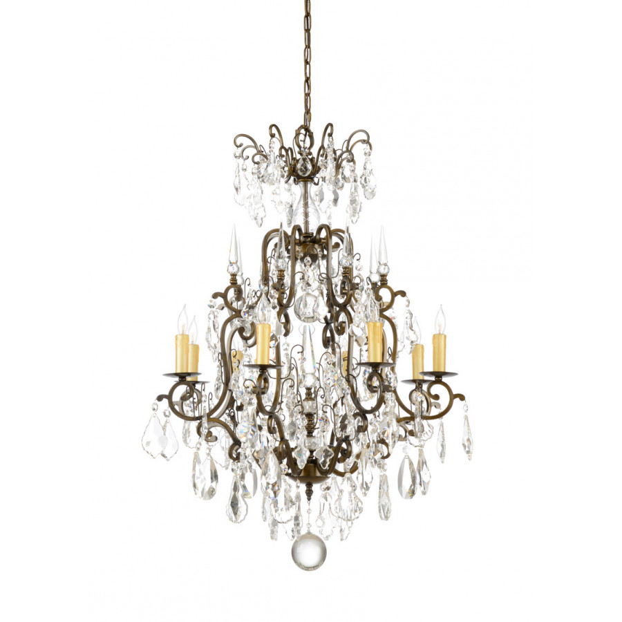 Wildwood Esmerado Chandelier - Bronze/Clear, Small
