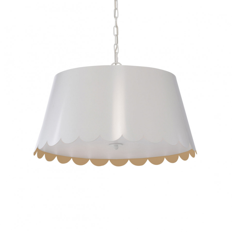 Wildwood Mirasol Pendant - White, Large