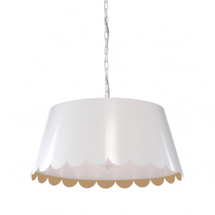 Wildwood Mirasol Pendant - White, Large