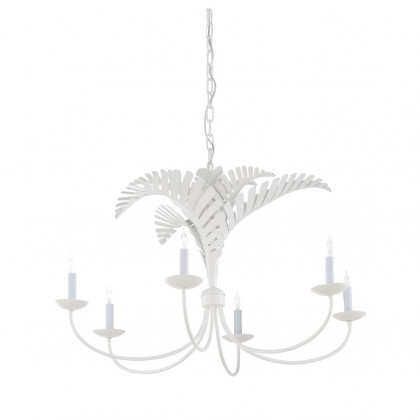 Wildwood Royal Palm Chandelier - White