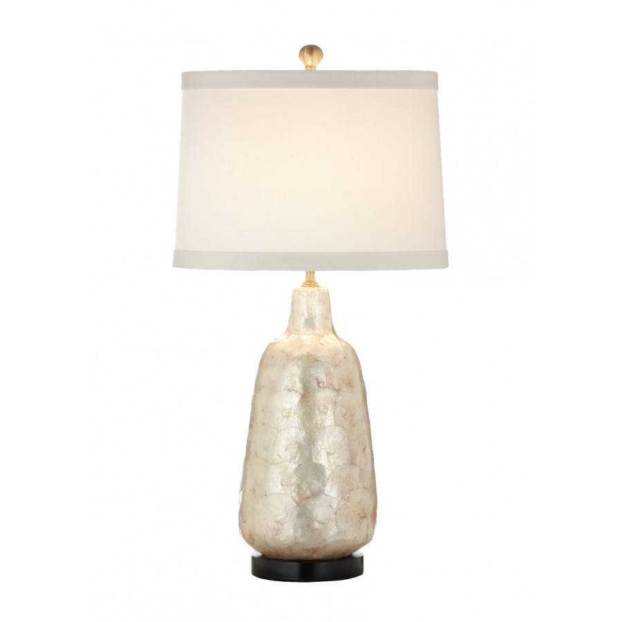 Wildwood - Shell Vase Lamp in Natural Capiz, Shell