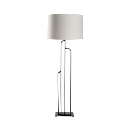 Wildwood - Brazing Floor Lamp in Antique Brass/Bronze, Metal