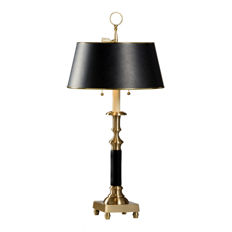 Wildwood - Candlestick Lamp in Black