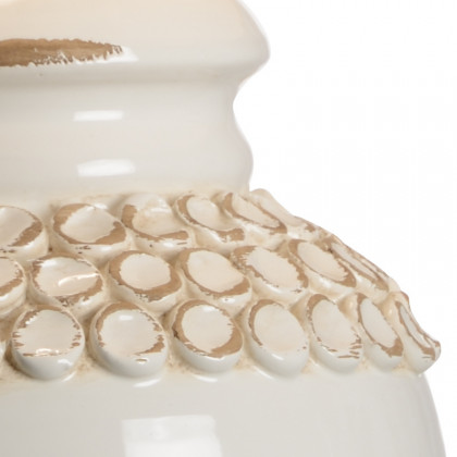 Wildwood - Salerno Lamp in Aged Cream, Ceramic/Porcelain