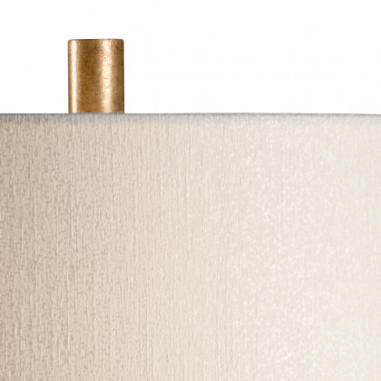 Wildwood - Fiera Lamp in Aged Cream Glaze, Ceramic/Porcelain