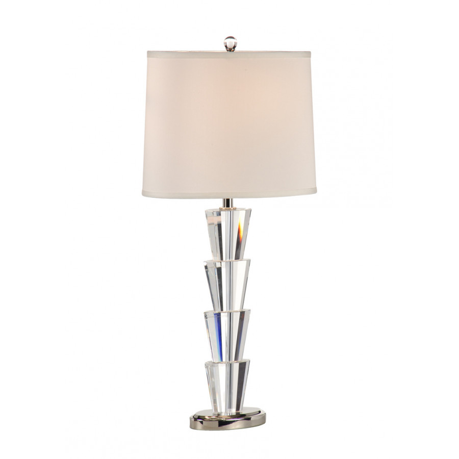 Wildwood - Crystal Fountain Lamp in Clear, Crystal