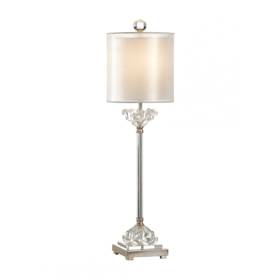 Wildwood - Celine Lamp in Brushed Nickel, Metal