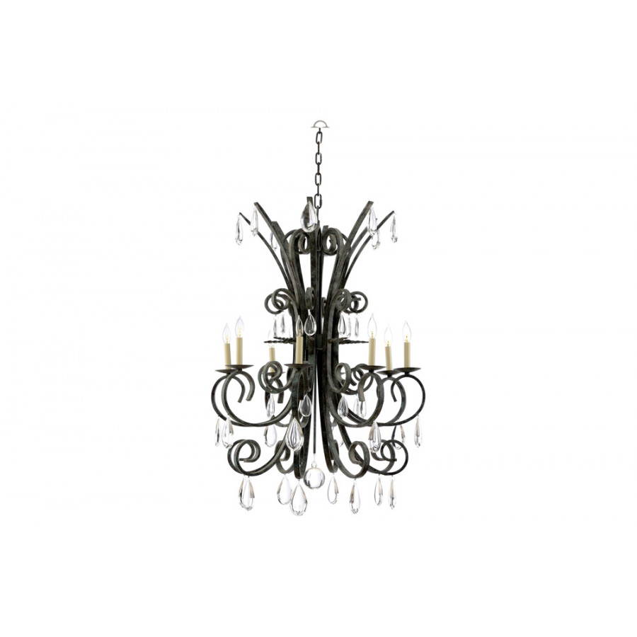 Wildwood Grand Stairs Chandelier - Verde