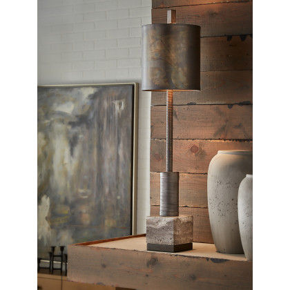 Wildwood - Circuit Lamp in Scorched Bronze, Iron