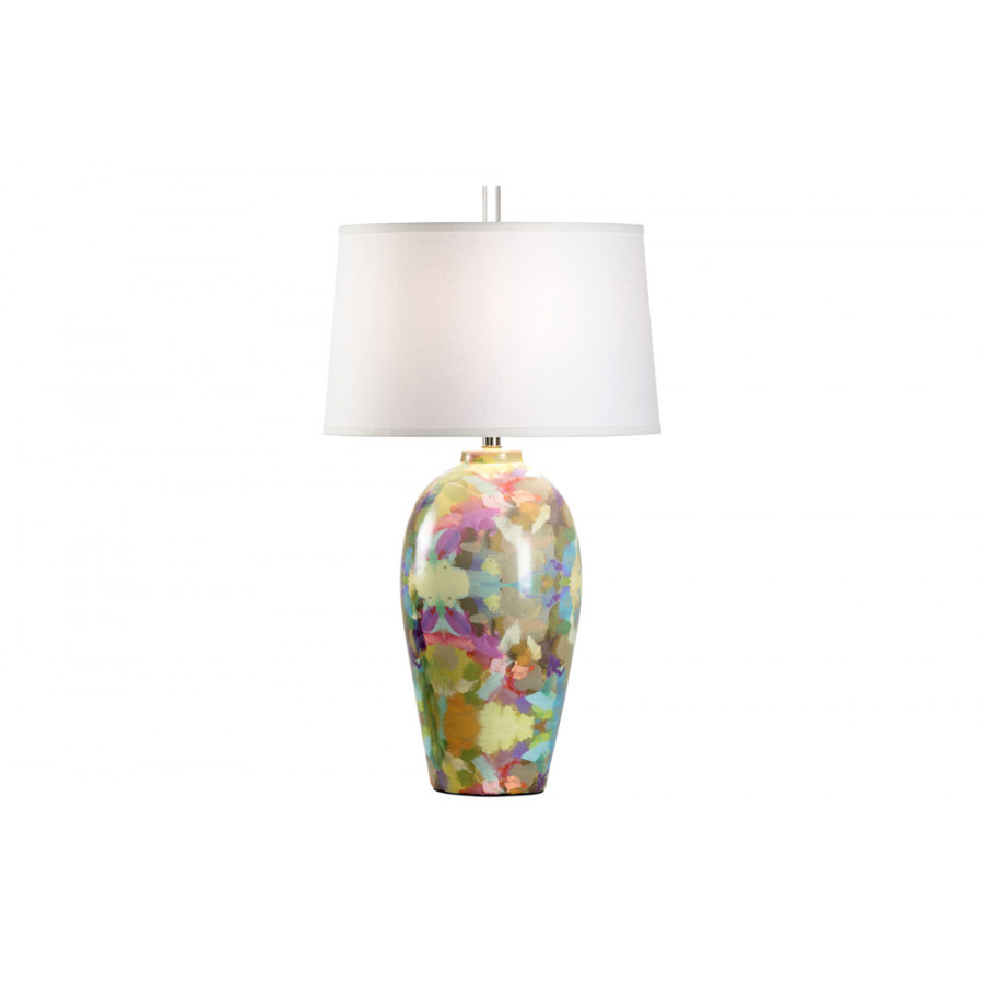 Wildwood - Indigo Girl Lamp II in Blue