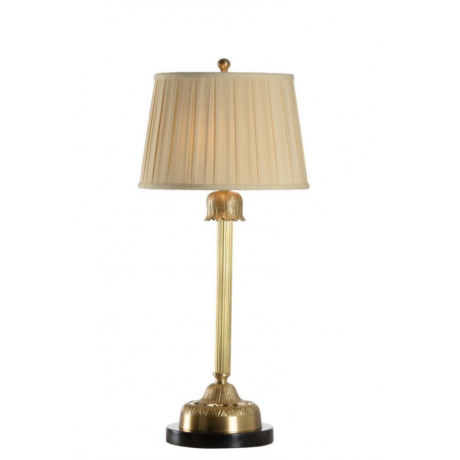 Wildwood - The Breakers Column Lamp in Antique, Brass
