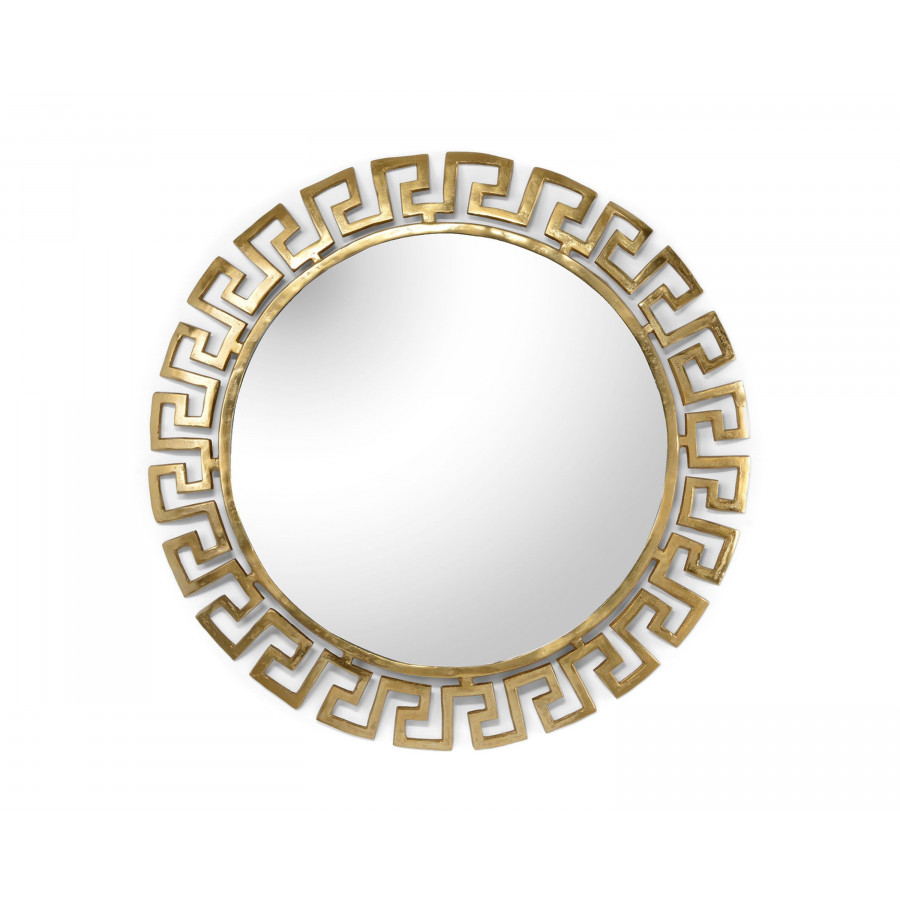 Wildwood - Athena Mirror in Gold Plated/Clear, Large