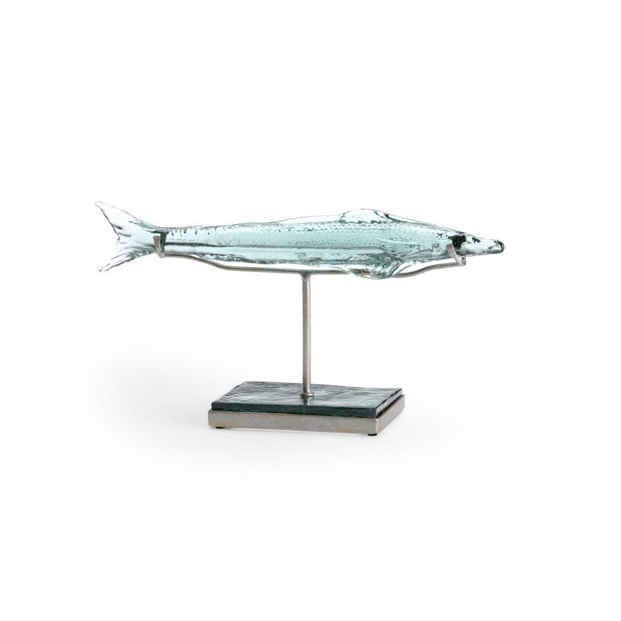 Wildwood Flying Fish - Recycled Green/Antique Silver, Small
