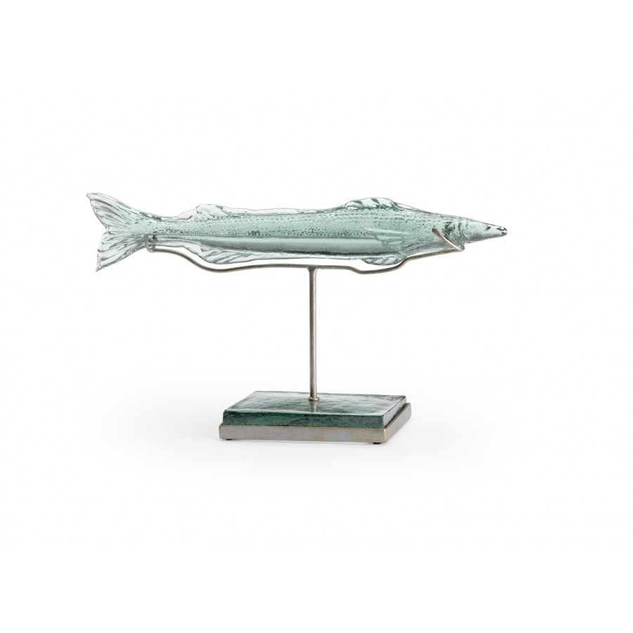 Wildwood Flying Fish - Recyled Green/Antique Silver, Large