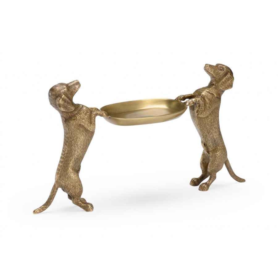 Wildwood - Brass Dachshund in Antique, Brass
