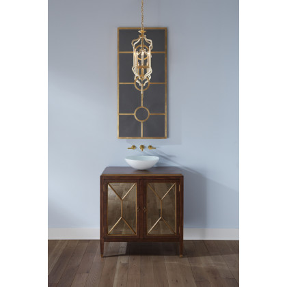 Wildwood - Wallis Wall Mirror in Gold