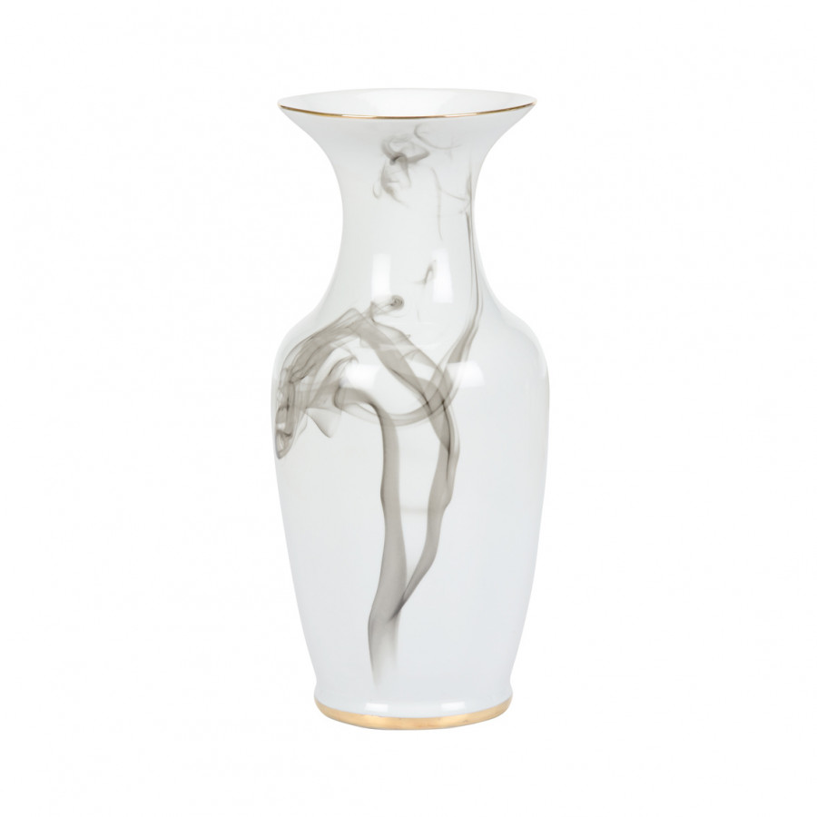 Wildwood - White Cinder And Smoke Vase