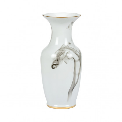Wildwood - White Cinder And Smoke Vase