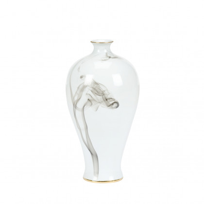 Wildwood - White Cinder And Smoke Vase
