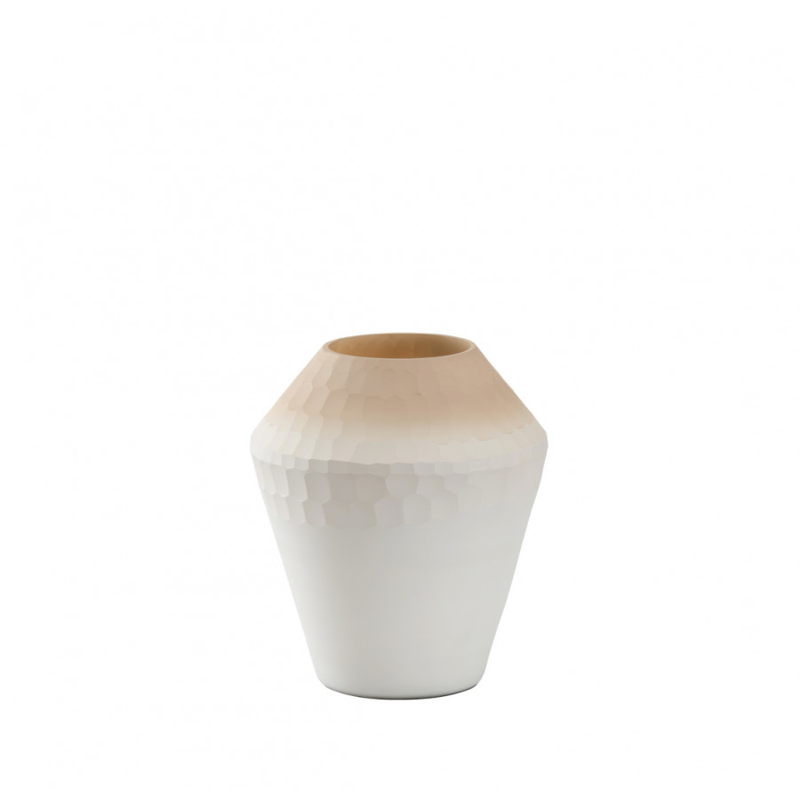 Wildwood - Carved Blush Vases