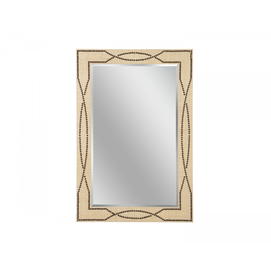 Wildwood - Tyra Mirror in Natural/Bronze/Clear, Wood