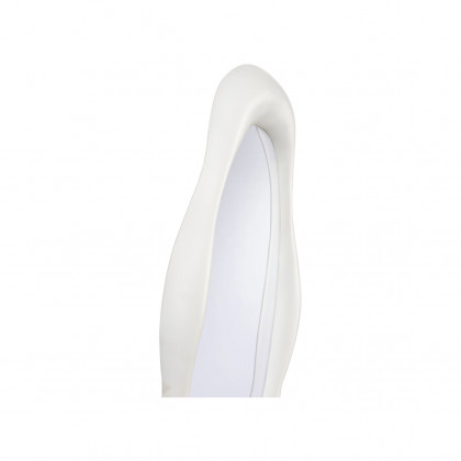 Wildwood - Masson Mirror in Matte White/Clear/Plain, Resin