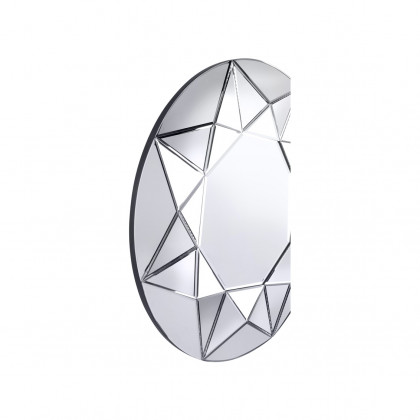 Wildwood - Crystal Cubism Mirror in Clear/Beveled, Mirror