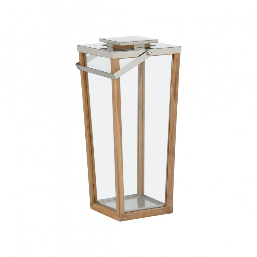 Wildwood - Lanai Teak and Glass Hurricane