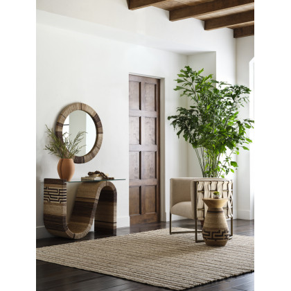 Wildwood - Calusa Mirror in Brown/Natural/Clear