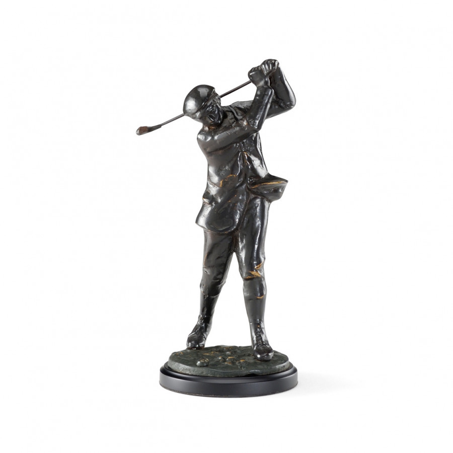 Wildwood - Classic Golfer in Antique Patina/Black, Brass