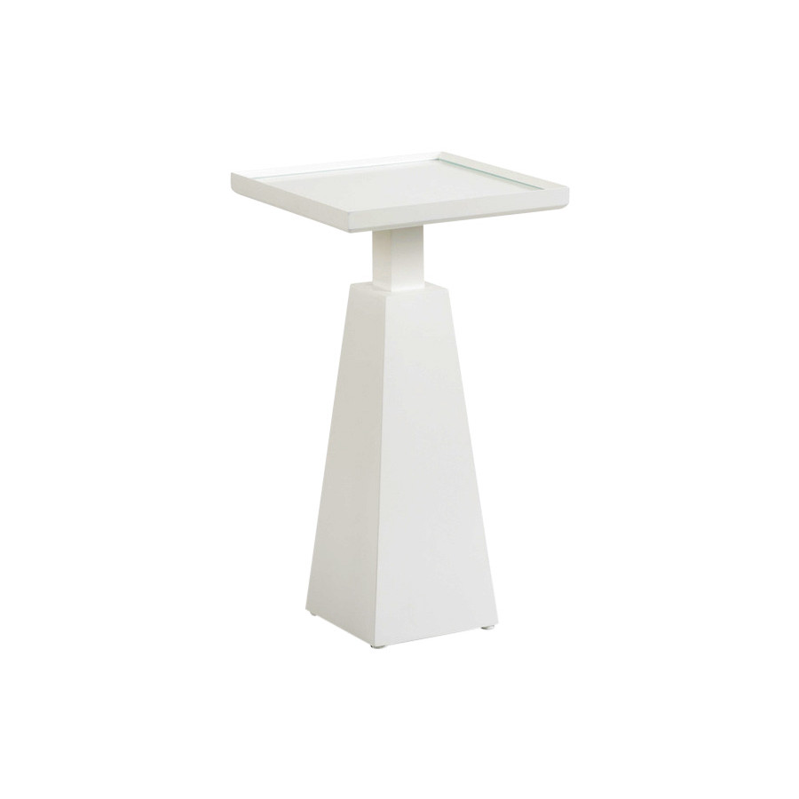 Wildwood - Beveled Spot Table in Any Benjamin Moore Color, Wood