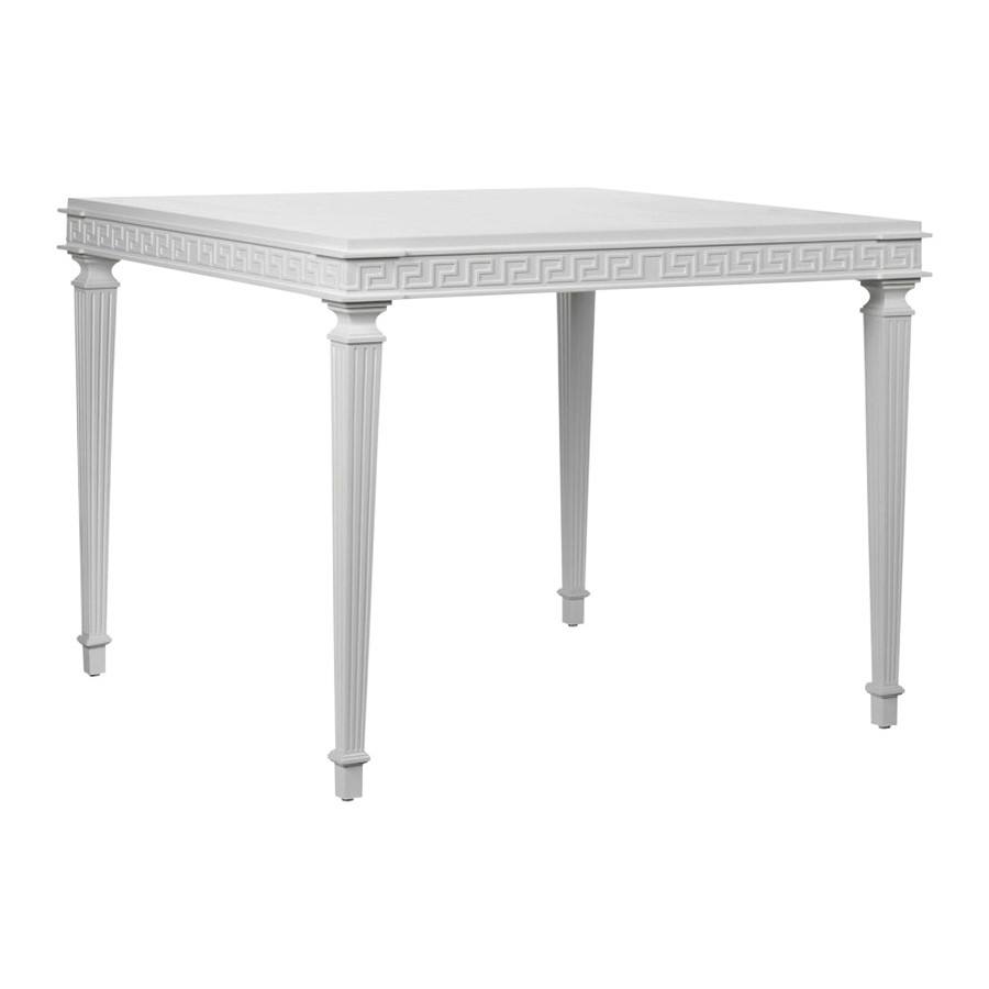 Wildwood - Athena Square Table in Any Benjamin Moore Color, Small