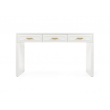 Wildwood - Bamboo Desk in Any Benjamin Moore Color, Wood