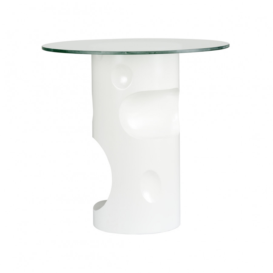 Wildwood - Carver Bar Table in Any Benjamin Moore Color, Composite/Glass