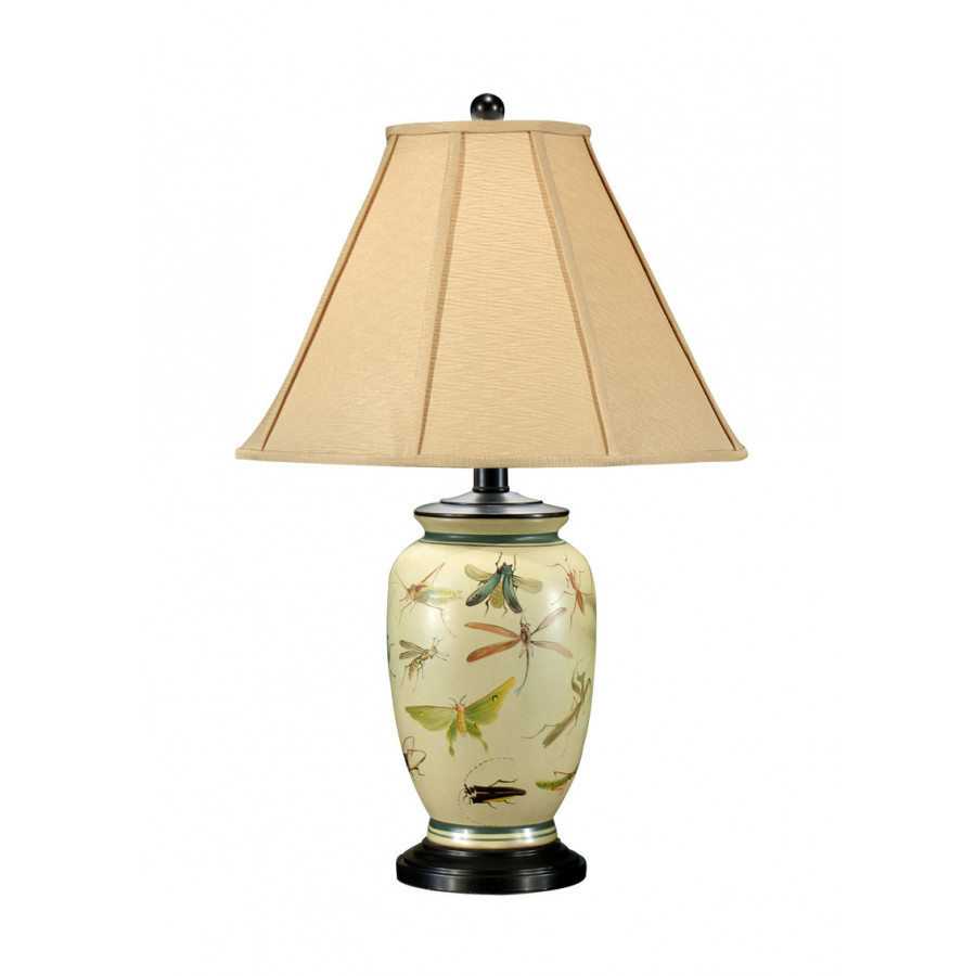 Wildwood - Flik Lamp in Hand Painted, Porcelain