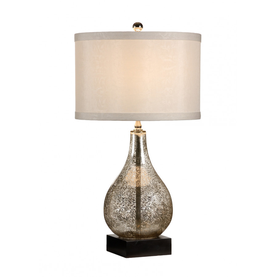Wildwood - Mercury Glass Lamp in Antique, Crystal