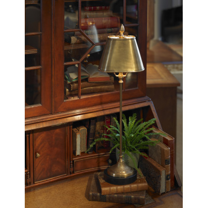 Wildwood - Delicate Console Lamp in Antique Patina, Large