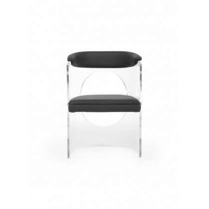 Wildwood Baran Barrel Back Chair - Black
