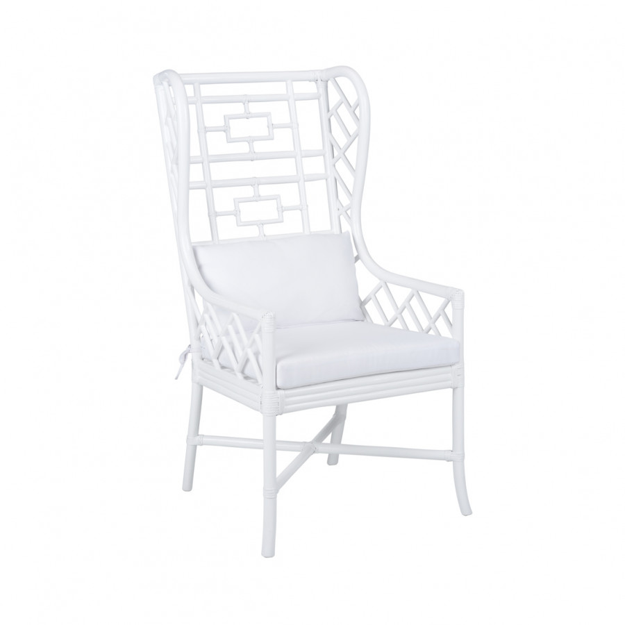 Wildwood Gwyneth Wing Chair - Pure White