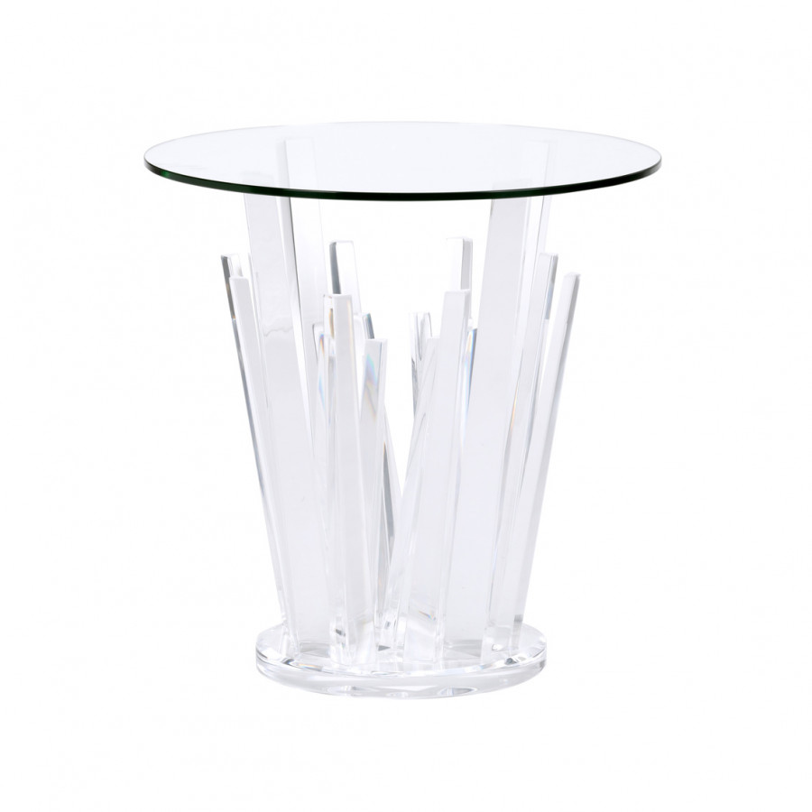 Wildwood Geode End Table - Clear
