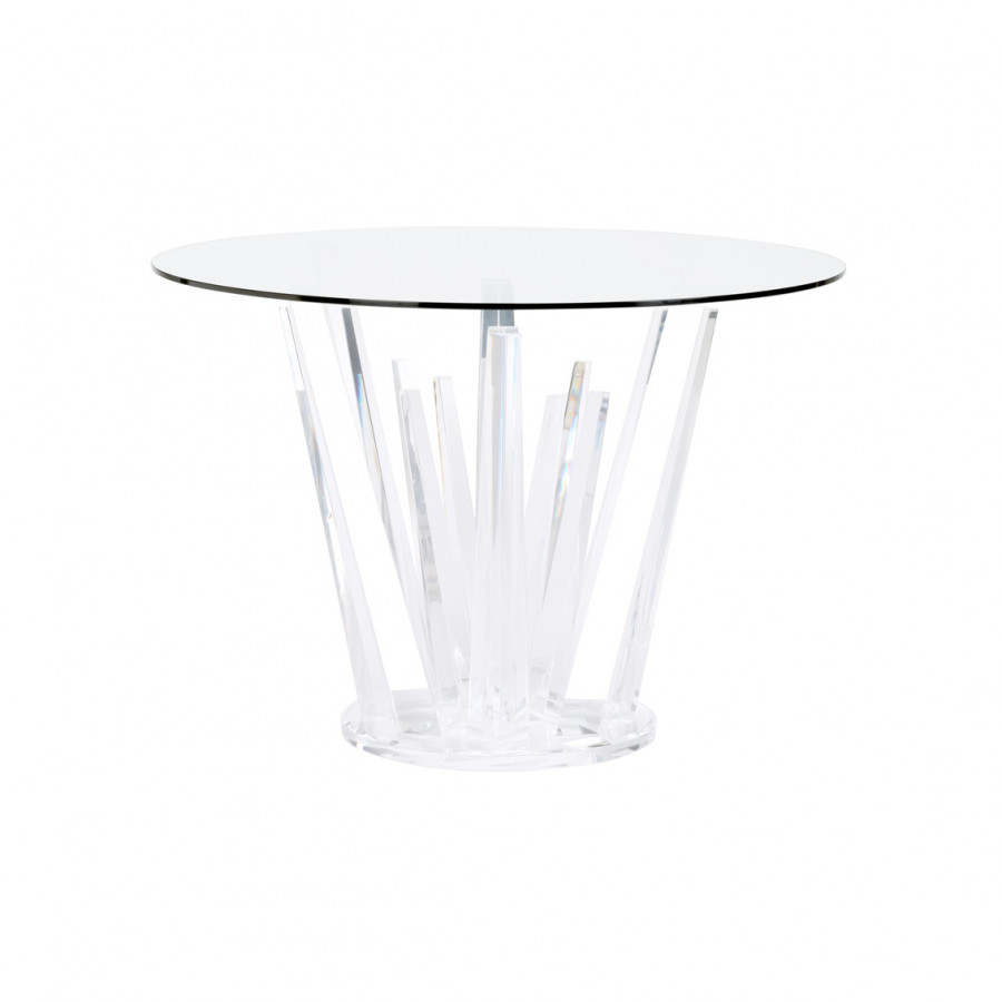 Wildwood Geode Center Table - Clear
