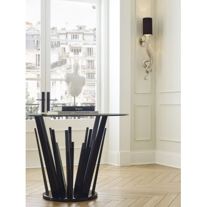 Wildwood Geode Center Table - Black