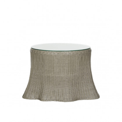Wildwood Savannah Round Coffee Table - Gray/Clear, Small