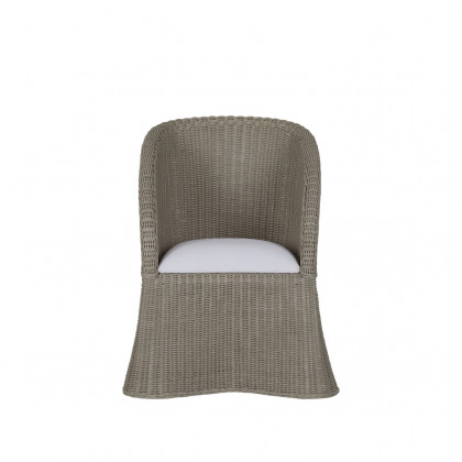 Wildwood - Savannah Tub Chair in Gray/White, Rattan