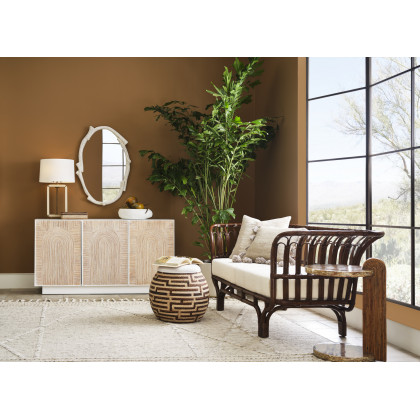 Wildwood - Calusa Stool in Brown/Natural